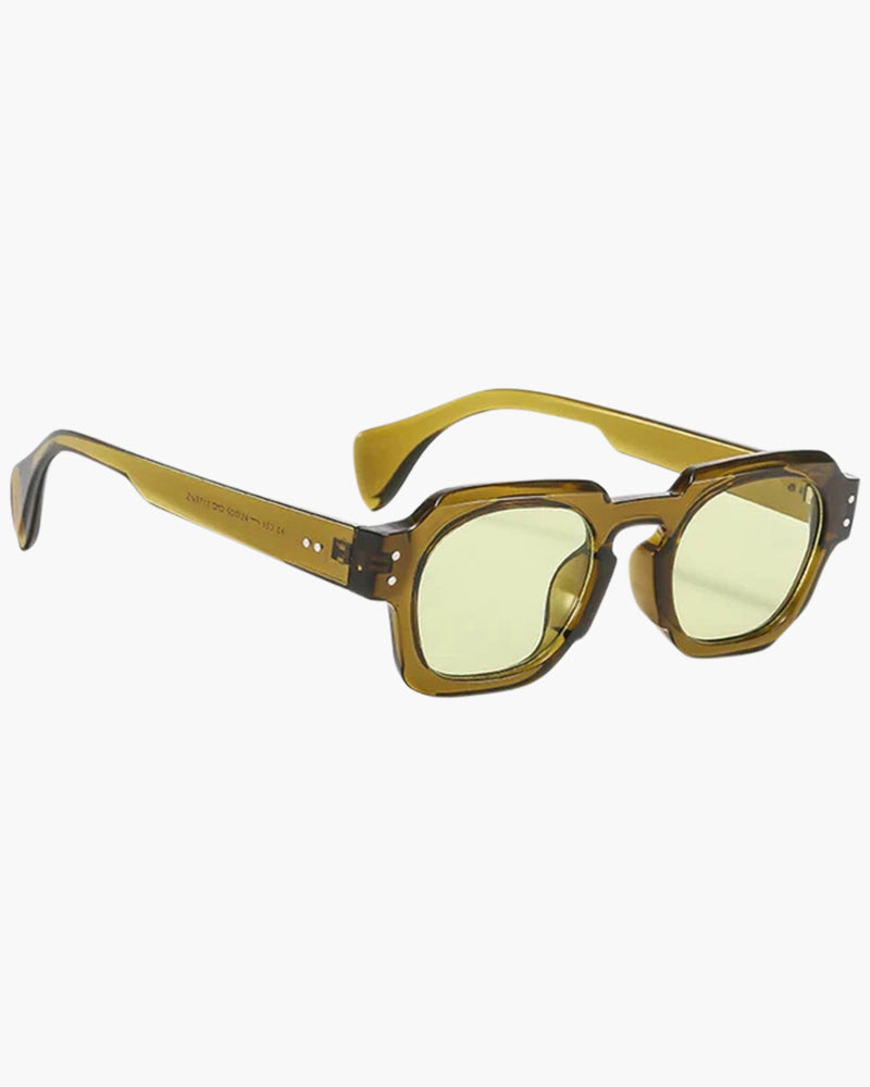 Unisex Sunglasses Black Durable UV Protection Lightweight Stylish Design-5